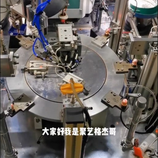 全自动银点焊接设备使用现场